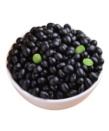 OUYANGHENGZHI Dongbei Hei Dou Peasant Specialty Green Kernel Black Soya Bean Roughage Cereals  250g/8.8oz (black beans )