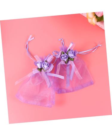 STOBAZA Candy Pouches 12pcs s Candy Bags Clear Bags for Clear Goodie Bags Drawstring Bag Bag Bow Tie - Buy Online on SooperMarket.com