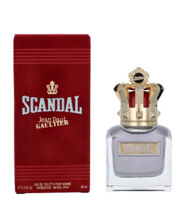 Scandal by Jean Paul Gualtier for Men 1.7 oz Eau de Toilette Spray 1.7 Fl Oz (Pack of 1)