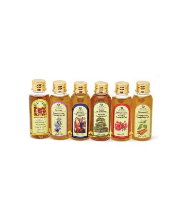 Lot of 6 x Diffrent Anointing Oil 30 ml. from Holyland Jerusalem