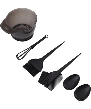 Hair Dyeing Kit Hair Dye Brush Ergonomic Wear Resistant Ear Cover Stable Sturdy Firm ABS Mixing Tool for Hair Salon for Individual Use for Hairdresser(black) - Buy Online on SooperMarket.com