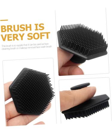 Mikinona Silicone Face Brush Face Exfoliator Brush Female Facial Brush Face Cleaning Tool Cleansing Facial Brush Silicone Bath Scrubber Face Cleaning Brush Lady Facial Brush Face Wash Brush - Buy Online on SooperMarket.com