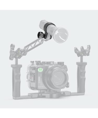 Starbea 38mm Adjustable Diving Light Arm Mount Clip DH-10 | Ideal for Underwater Photography and Torch Holding - Buy Online on SooperMarket.com