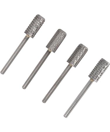 Nail Art Drill Polishing Removing Nail Gel 4 Pieces Nail Tungsten Steel Drill Grinding M C F XF with Storage Box for Nail Studio - Buy Online on SooperMarket.com