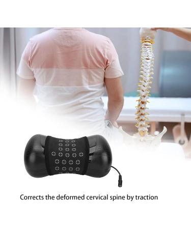 Neck Traction Cushion - Heated Therapy Support Pillow for Pain Relief Inflatable Neck Traction Device - Buy Online on SooperMarket.com