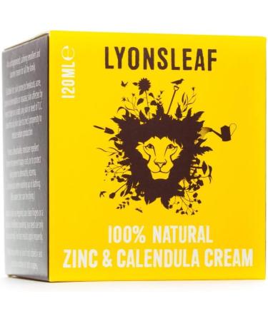 Zinc and Calendula Cream 100% Natural for Skin Conditions - 120ml (Pack of 1) - Buy Online on SooperMarket.com
