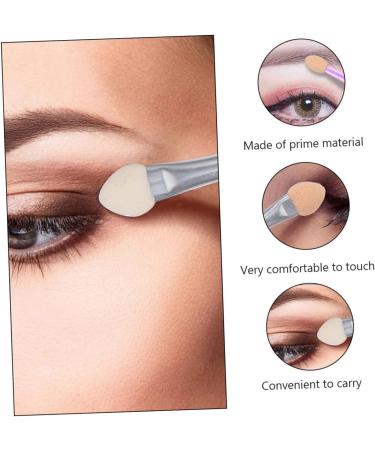 PLAFOPE 24pcs Latex Eye Shadow Stick Makeup Brush for Women Makeup Girl Makeup Brush Aluminum - Buy Online on SooperMarket.com