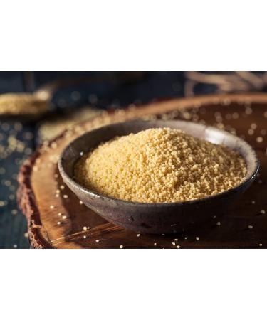 Mynatura Organic Couscous - Whole Grain Hard Wheat Semolina | Authentic Moroccan Cuisine | 1kg Pack (1000g) - Plant-Based & Flavorful - Buy Online on SooperMarket.com