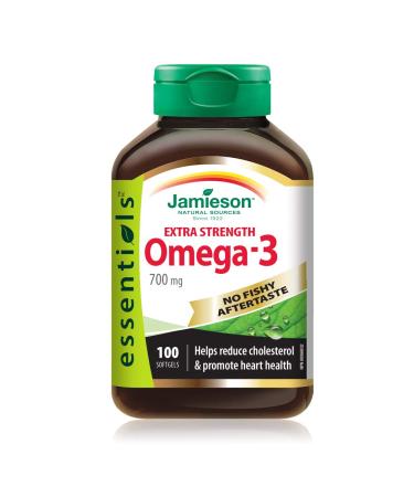 No Fishy Aftertaste Omega-3 700 mg Extra Strength