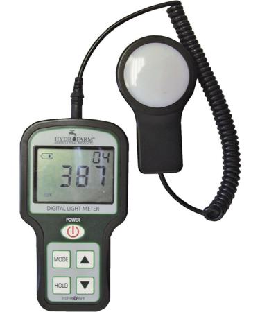 Hydrofarm LG17010 Digital Light Meter, Black