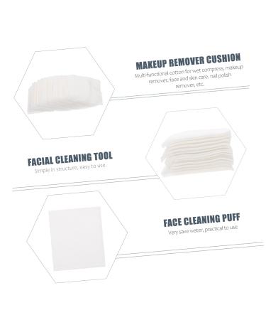 Healeved 8pcs Cotton Pad Eye Cleaning Wipes - Baby Wipes Facial Washing Pads Cosmetic Accessories - 11x10cm White - International Shipping Available - Buy Online on SooperMarket.com