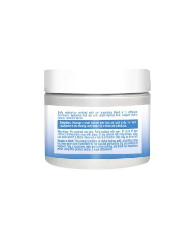 Desert Essence Moisturizing Ceramide Facial Cream - Vegan Gluten-Free Cruelty-Free - Nourish & Rejuvenate Sensitive Skin - Buy Online on SooperMarket.com