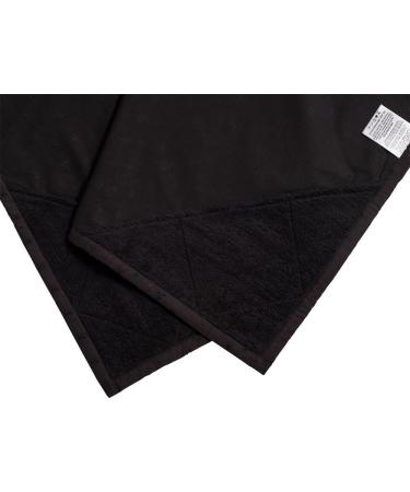 Bebe au Lait Premium Cotton Nursing Cover | Adjustable Strap Boned Apron for Breastfeeding | Stylish Eyelet Black Design - Buy Online on SooperMarket.com