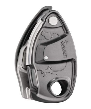 Petzl GRIGRI + Belay Device with Cam-Assisted Blocking and Anti-Panic Handle, Suitable for Learners and Intensive Use Grey