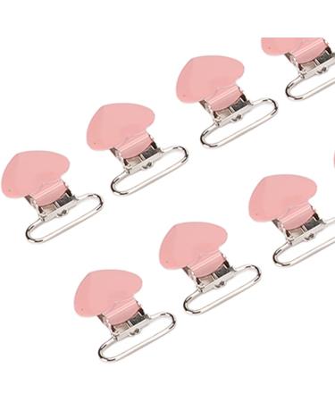 30-Pack Pink Galvanized Pacifier Clips - Perfect for Crafting & DIY Projects - Buy Online on SooperMarket.com