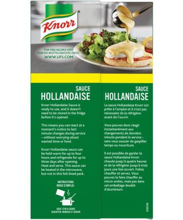 Knorr Professional Hollandaise Sauce Liquid Ready-To-Use 1L - Buy Online on SooperMarket.com