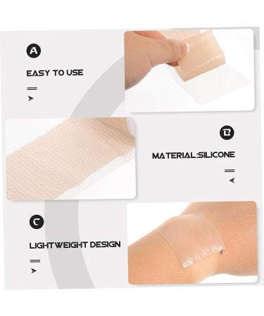 Healifty Silicone Scar Tape - 4 Rolls 33x5.5cm Adhesive Scar Patch for Removal and Treatment - Smooth Gel Sheets for Scars - Cleaning Supplies Included - Buy Online on SooperMarket.com