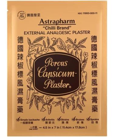Astrapharm Chilli Brand Porous Capsicum Plaster 24 patches. - Buy Online on SooperMarket.com