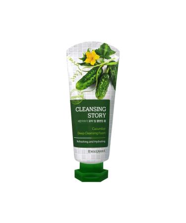 Buy Deep Cleansing Foam - Cucumber | Refreshing Face Wash for All Skin Types | International Shipping - Buy Online on SooperMarket.com