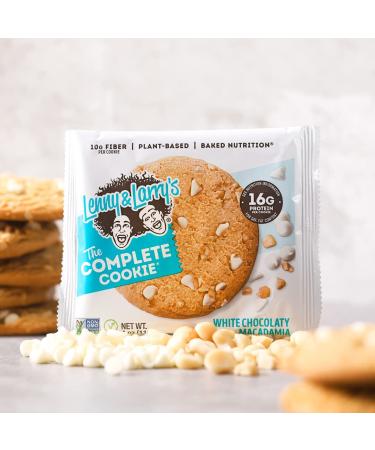 Lenny and Larry's White Chocolate Macadamia Complete Cookie 4oz (12 Pack) - Buy Online on SooperMarket.com