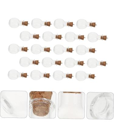 Zerodeko Storage Bottles 40 Pcs Mini Wishing Bottle Glass Bottle Cork Decorative Bottle Bed Room Decor As Shownx2pcs 2.8x2cmx2pcs - Buy Online on SooperMarket.com