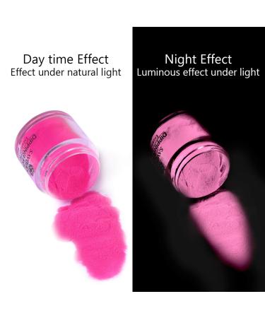 Saviland Glow in the Dark Dip Powder Nail Set - 10 Colors for French Manicure Nail Art, No Lamp Needed - Buy Online on SooperMarket.com