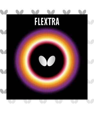 Butterfly Flextra Table Tennis Rubber - Butterfly Table Tennis Rubber - 1.9 mm or 2.1 mm - Red or Black - 1 Inverted Table Tennis Rubber Sheet - Professional Table Tennis Rubber 1.9 Red
