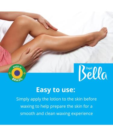 DEPIL BELLA Pre Waxing Astringent Lotion with Mint Extract | 500ml for Smooth & Clean Waxing | Buy Internationally - Buy Online on SooperMarket.com