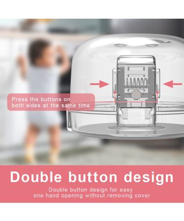 6-Pack Double-Key Gas Stove & Oven Knob Covers for Child Safety - Buy Online on SooperMarket.com