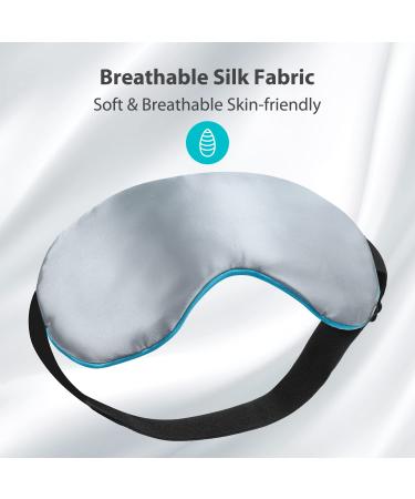 Heated Eye Mask - USB Electric Heating Pad for Dry Eyes & Therapy - Temperature & Timer Control for Sinus, Migraine, Stye - Warm Eye Compress Mask - Buy Online on SooperMarket.com