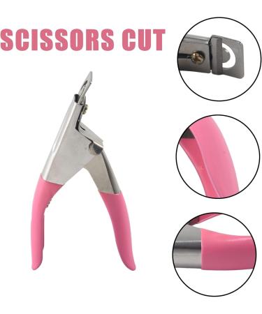 Kuuddker Nail Clippers for Nails and False Acrylic Nails Easy to use Pink. - Buy Online on SooperMarket.com
