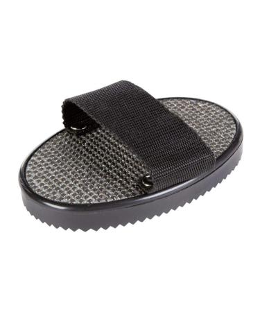 HKM curry comb with rhinestones color:7100 silver size:St