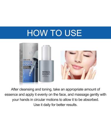 Retinol Face Night Serum Anti Wrinkle Serum Retinol Serum for Face Retinol Face Serum Face Moisturizer for Women Hydrating Serum Dark Spot Remover Anti Age Serum Plump and Smooth Skin - Buy Online on SooperMarket.com