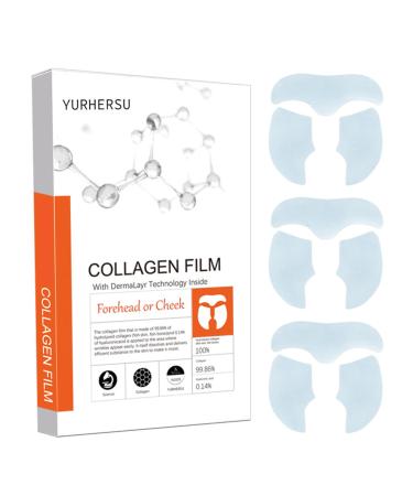 Highprime Collagens Film Masque - Collagens Face Masque Sheet Patch Moisturizing Melting Collagens Film Anti Agings Face Masque Collagens Under Eye Masque For Moisturizing Reducing Fine Lines