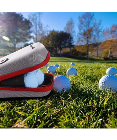 ACHIX Golf Rangefinder Hard Shell Case - Compatible with Bushnell/Callaway/Tectectec - Large Silver Carry Bag with Carabiner Belt Clip - Universal Laser Range Finder Case for Most Brands - Buy Online on SooperMarket.com