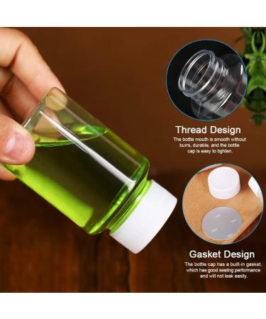 Durantey 50-Pack Travel Bottles - 20ml & 30ml Transparent Cosmetic Containers with Labels | Portable & Refillable Travel Accessories - Buy Online on SooperMarket.com