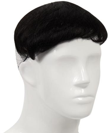 2X Men's Handmade Wigs Natural Fluffy Invisible Replacement Hairpiece Men's Overhead Replacement Block - Buy Online on SooperMarket.com
