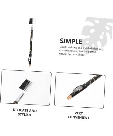 Beavorty 24 Pcs Two-in-one Eyebrow Pencil Eyebrow Pen Eyelash Tool Portable Eyebrow Pencils Woman - Buy Online on SooperMarket.com