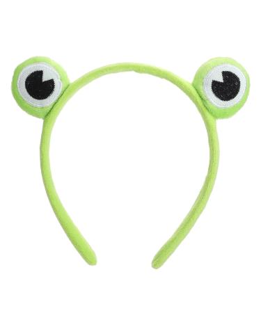 Cute Frog Headband Spa Headband for Girls and Women - Green Frog Eye Makeup Headband - Buy Online on SooperMarket.com