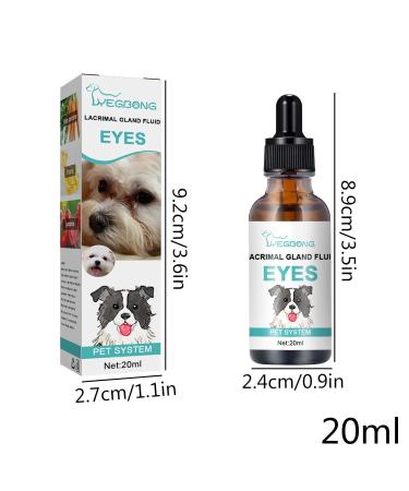 Eye Care Tear Stain Remover for Dogs & Cats - Effective Eye Drops for Inflammation - Better than Ointment - Buy Online on SooperMarket.com