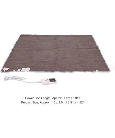 HEEPDD Electric Blanket - 5.9x4.9 FT 9 Heating Levels Smart Bedding | EU Plug 220V - Cozy Comfort for Home & Dorm - Buy Online on SooperMarket.com