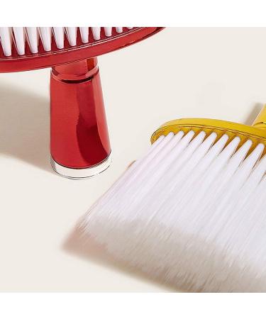 Daweglop Hair Brush Neck Duster Hairdressing Hair Cutting Cleaning Brush for Barber Hairdressing -Gold - Buy Online on SooperMarket.com