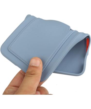 Buy Tivenfezk Nadoli Silicone Case for Samsung Galaxy A23 4G/5G - Ultra Thin Shockproof Wallet TPU Cover with Credit Card Holder - Gray - Buy Online on SooperMarket.com
