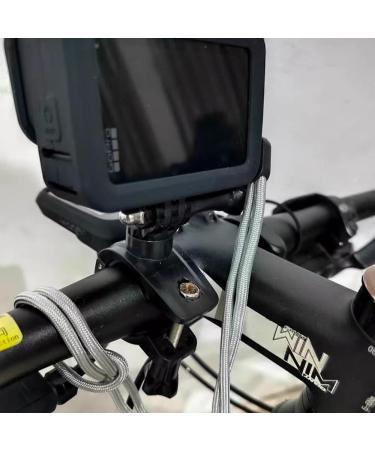 Buy Action Camera Handlebar Mount - Compatible with GoPro Series | Bicycle & Motorcycle Clip - Buy Online on SooperMarket.com