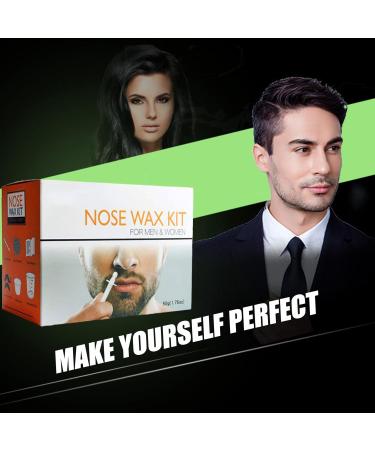 Chseo Original Nose Wax Kit - 20 Wax Sticks for Men & Women | Hair Removal Mustache Protectors User Manual | #61 Nose Hair Wax Kit - Buy Online on SooperMarket.com