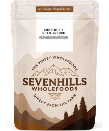 Sevenhills Wholefoods Super Berry Smoothie Powder Blend with Baobab, Chicory Root, and Beetroot 400g - Organic Superfood Blend with Blueberry, Carrot, Lucuma & Strawberry Powder - Beetroot 400g (1 Pack) - Buy Online on SooperMarket.com