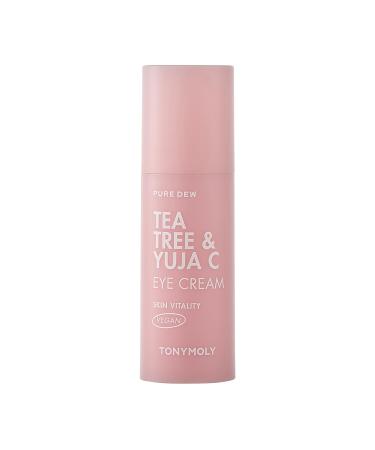 TONYMOLY Pure Dew Tea Tree & Yuja C Eye Cream