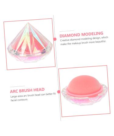 NOLITOY Diamond Shaped Makeup Brush Set | Professional Blush & Foundation Brushes for Women | Creative Cosmetic Tools for Flawless Makeup - Buy Online on SooperMarket.com