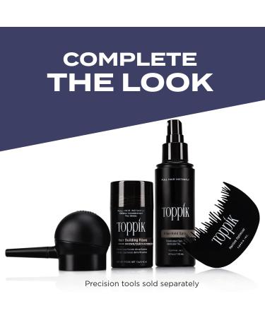 Toppik Hair Building Fibers 12g Fill In Fine or Thinning Hair Instantly Thicker Fuller Looking Hair 9 Shades for Men & Women Gray - Buy Online on SooperMarket.com