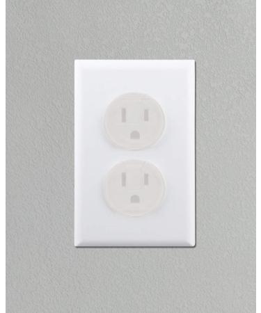 38 Pack Clear Outlet Covers Baby Proofing - Vmaisi Electrical Safety Plug Protector - Buy Online on SooperMarket.com